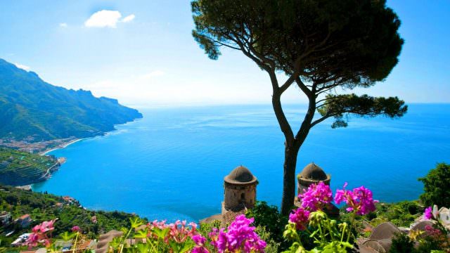 Besides the gorgeous views, Ravello boasts an annual arts festival. Many events take place at historic Villa Rufalo. 